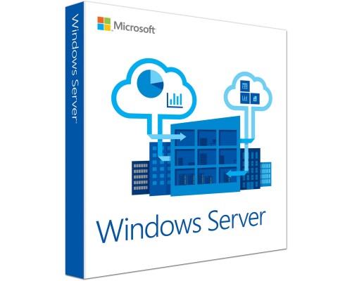 ПЗ для сервера Microsoft Windows Server Standard 2022 64Bit English OEM DVD 16 Core (P73-08328)