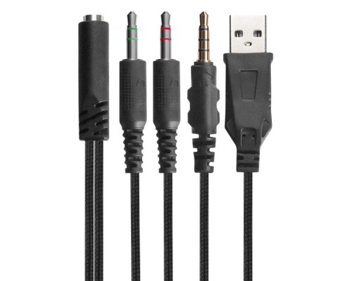 Навушники Marvo HG8960 Pro Red-LED Black/Red (HG8960)