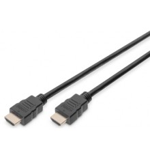 Кабель мультимедійний HDMI to HDMI 1.0m UHD 4K Digitus (AK-330107-010-S)