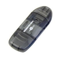 Зчитувач флеш-карт ST-Lab SD/ SDHC/ MMC /RS-MMC (U-371 black)