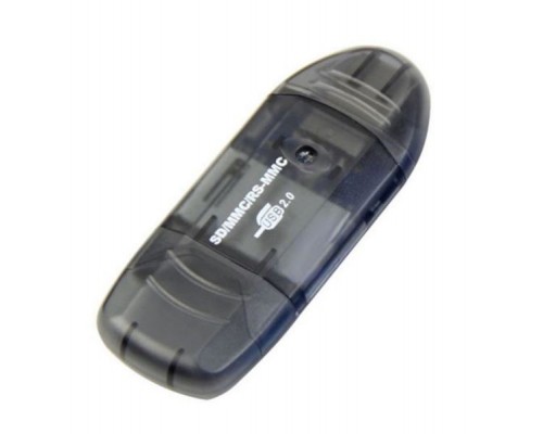Зчитувач флеш-карт ST-Lab SD/ SDHC/ MMC /RS-MMC (U-371 black)