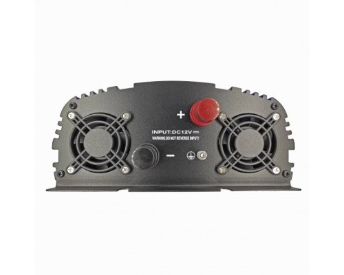 Автомобільний інвертор 12V/220V MS-1500 1800W, approximate sinusoid, USB, Shuko*2 Tommatech (29446)