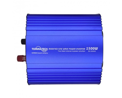 Автомобільний інвертор 12V/220V MS-1500 1800W, approximate sinusoid, USB, Shuko*2 Tommatech (29446)