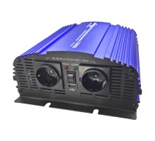 Автомобільний інвертор 12V/220V MS-1500 1800W, approximate sinusoid, USB, Shuko*2 Tommatech (29446)