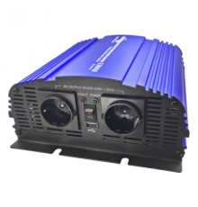 Автомобільний інвертор 12V/220V MS-1500 1800W, approximate sinusoid, USB, Shuko*2 Tommatech (29446)