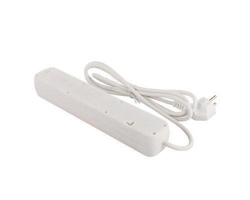 Мережевий фільтр живлення ColorWay CW-PSEA52W, 5 розеток/ 2M white (CW-PSEA52W)