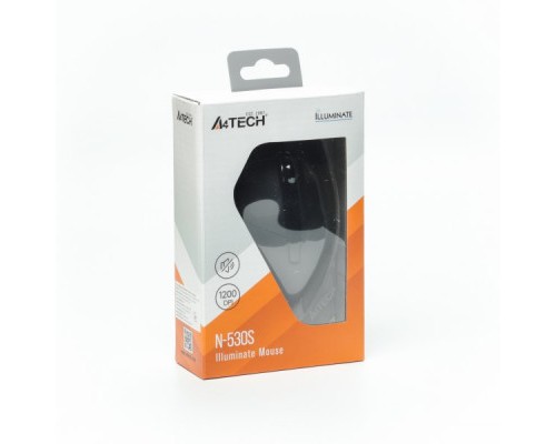 Мишка A4Tech N-530S USB Black (4711421988247)