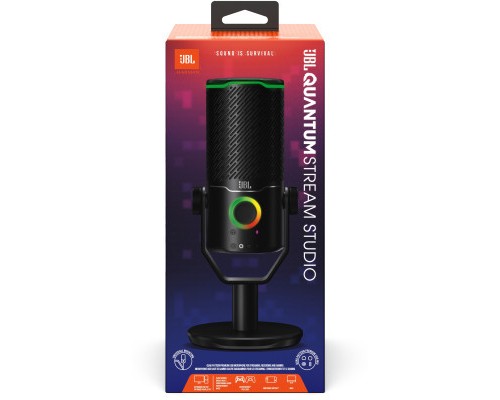 Мікрофон JBL Quantum Stream Studio (JBLSTRMSTUDIOBLK)