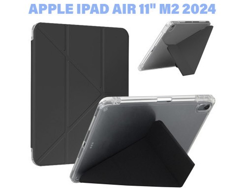 Чохол до планшета BeCover Ultra Slim Origami Transparent Apple iPad Air 11