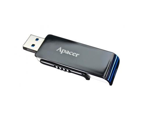 USB флеш накопичувач Apacer 128GB AH350 Black RP USB3.0 (AP128GAH350B-1)