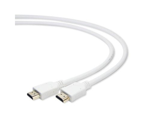 Кабель мультимедійний HDMI to HDMI 1.0m Cablexpert (CC-HDMI4-W-1M)