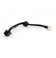 Роз'єм живлення ноутбука з кабелем для Sony PJ282 (6.5mm x 4.4mm + center pin), 4-pin Универсальный (A49048)