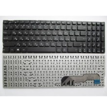 Клавіатура ноутбука ASUS X541 черн.без рамки RU/US (A43463)