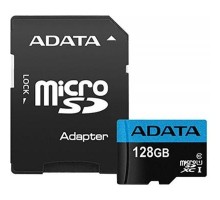 Карта пам'яті ADATA 128GB microSD class 10 UHS-I A1 Premier (AUSDX128GUICL10A1-RA1)