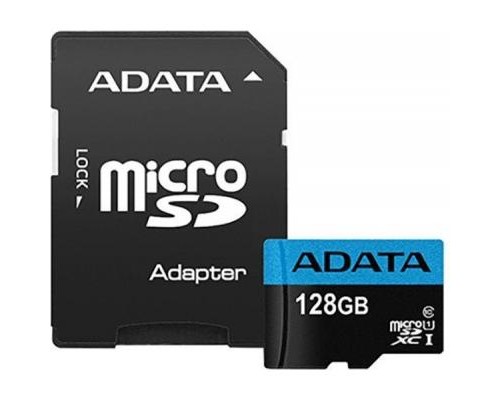 Карта пам'яті ADATA 128GB microSD class 10 UHS-I A1 Premier (AUSDX128GUICL10A1-RA1)