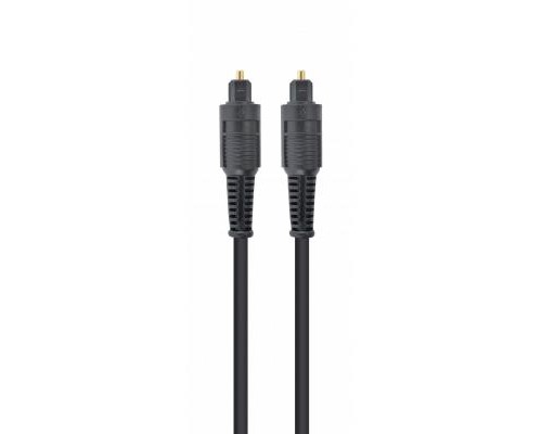 Кабель мультимедійний Optical Toslink M-M 1m black Cablexpert (CC-OPT-1M)
