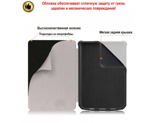 Чохол до електронної книги AirOn Premium PocketBook 606/628/633 picture night (4821784622280)