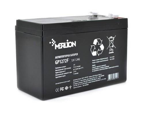 Батарея до ДБЖ Merlion 12V-7.2Ah (GP1272F1)