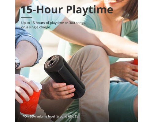 Акустична система Tronsmart T6 Plus Upgraded Edition Black (367785)