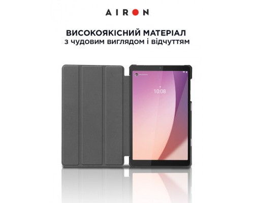 Чохол до планшета AirOn Premium Lenovo Tab M8 4th Gen (TB-300FU) + protective film black (4822352781092)