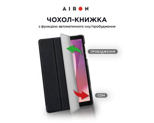 Чохол до планшета AirOn Premium Lenovo Tab M8 4th Gen (TB-300FU) + protective film black (4822352781092)