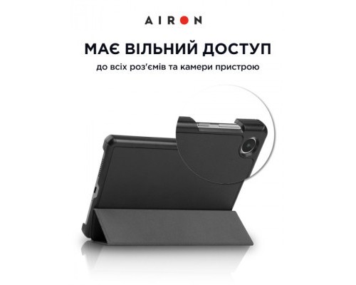 Чохол до планшета AirOn Premium Lenovo Tab M8 4th Gen (TB-300FU) + protective film black (4822352781092)