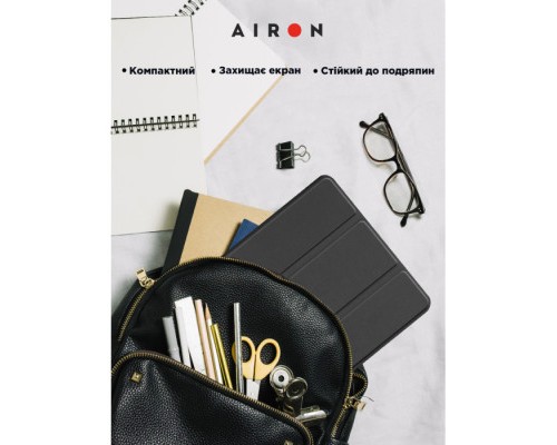 Чохол до планшета AirOn Premium Lenovo Tab M8 4th Gen (TB-300FU) + protective film black (4822352781092)