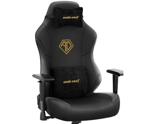 Крісло ігрове Anda Seat Phantom 3 Size L Black/Gold (AD18Y-06-B-PV/C)