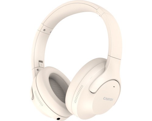Навушники Canyon OnRiff 10 ANC Bluetooth Beige (CNS-CBTHS10BG)