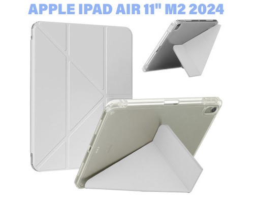 Чохол до планшета BeCover Ultra Slim Origami Transparent Apple iPad Air 11