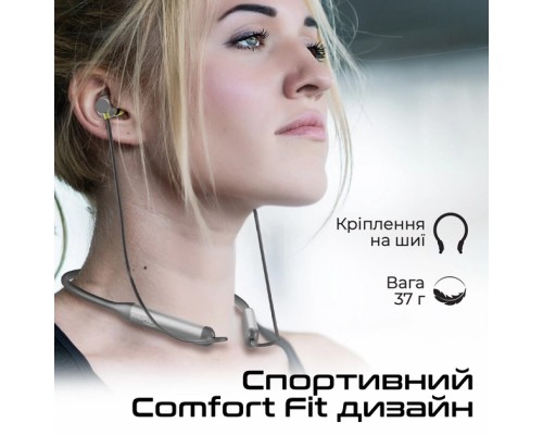 Навушники Promate ANC Velcon Grey (velcon.grey)