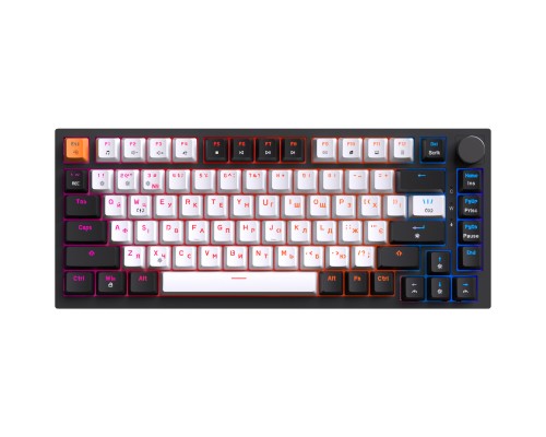 Клавіатура GamePro MK160B Hot-Swap Red Swich RGB USB UA Black (MK160B)