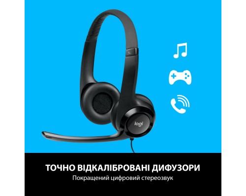 Навушники Logitech H390 (981-000406)
