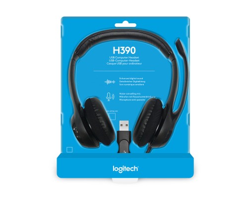 Навушники Logitech H390 (981-000406)
