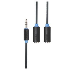 Кабель мультимедійний Jack 3.5mm to 2xJack 3.5 M Prolink (PB107-0030)