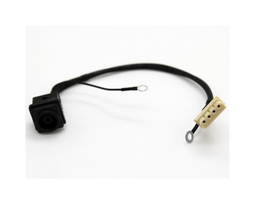 Роз'єм живлення ноутбука з кабелем для Sony PJ545 (6.5mm x 4.4mm + center pin), 4-pin Универсальный (A49023)