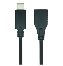 Дата кабель USB 2.0 Type C to AF 0.1m REAL-EL (EL123500017)