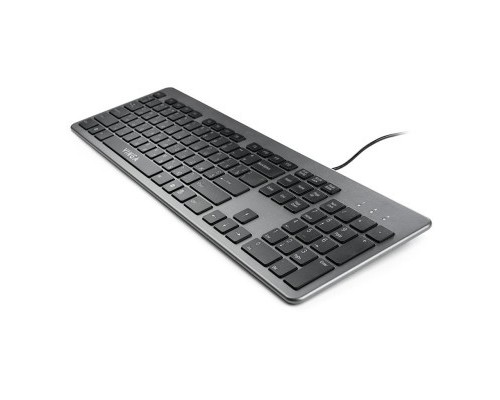 Клавіатура Vinga KB735 black-grey