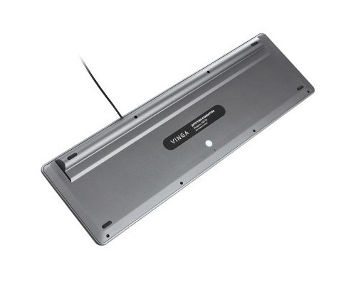 Клавіатура Vinga KB735 black-grey