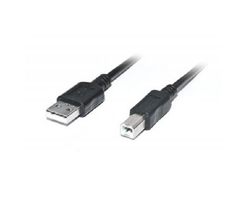 Кабель для принтера USB2.0 AM/BM 2.0m Pro black REAL-EL (EL123500026)
