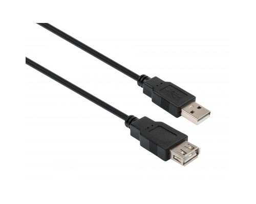 Дата кабель USB 2.0 AM/AF 1.8m Vinga (VCPUSBAMAF1.8BK)
