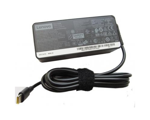 Блок живлення до ноутбуку Lenovo 65W 20V, 3.25A + 15V, 3A + 9V, 2A + 5V, 2A, разъем USB Type- (ADLX65CLGC2A / A40263)