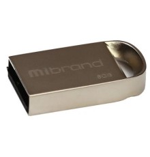 USB флеш накопичувач Mibrand 8GB lynx Silver USB 2.0 (MI2.0/LY8M2S)