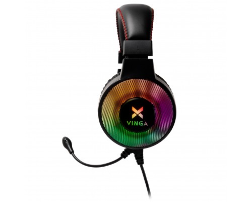Навушники Vinga HSCU-100 Gaming LED Black (HSCU-100)