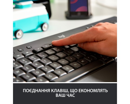 Клавіатура Logitech Signature K650 USB/Bluetooth UA Graphite (920-010945)