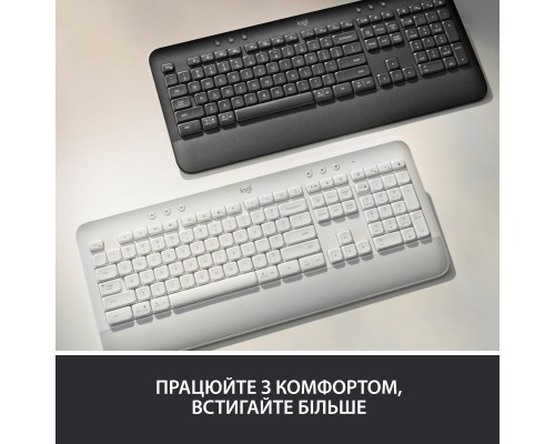 Клавіатура Logitech Signature K650 USB/Bluetooth UA Graphite (920-010945)