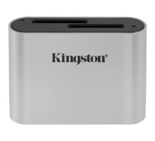Зчитувач флеш-карт Kingston Workflow Dual-Slot SDHC/SDXC UHS-II (WFS-SD)