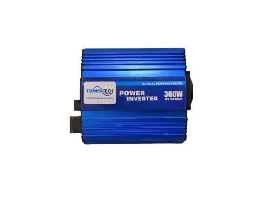 Автомобільний інвертор 12V/220V MS-300 300W, approximate sinusoid, USB, Shuko Tommatech (29690)