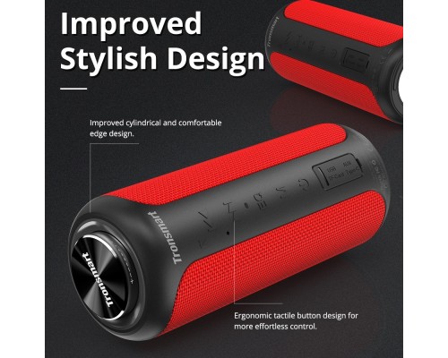Акустична система Tronsmart T6 Plus Upgraded Edition Red (367786)