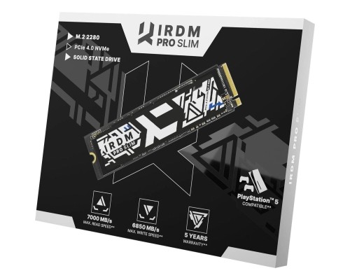 Накопичувач SSD M.2 2280 2TB IRDM PRO SLIM Goodram (IRP-SSDPR-P44S-2K0-80)